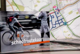 Moev Actieve verplaatsing schoolroutekaart