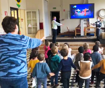 Bewegingsvriendelijk klaslokaal